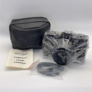 Vintage Sealed Meikai Camera 4351 with Original Box Manual and Case